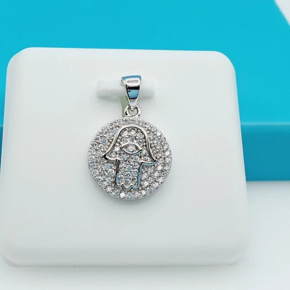 "925 Sterling Silver CZ Beautiful Pendant for Women, 1USPAR4077 - Picture 3 of 11